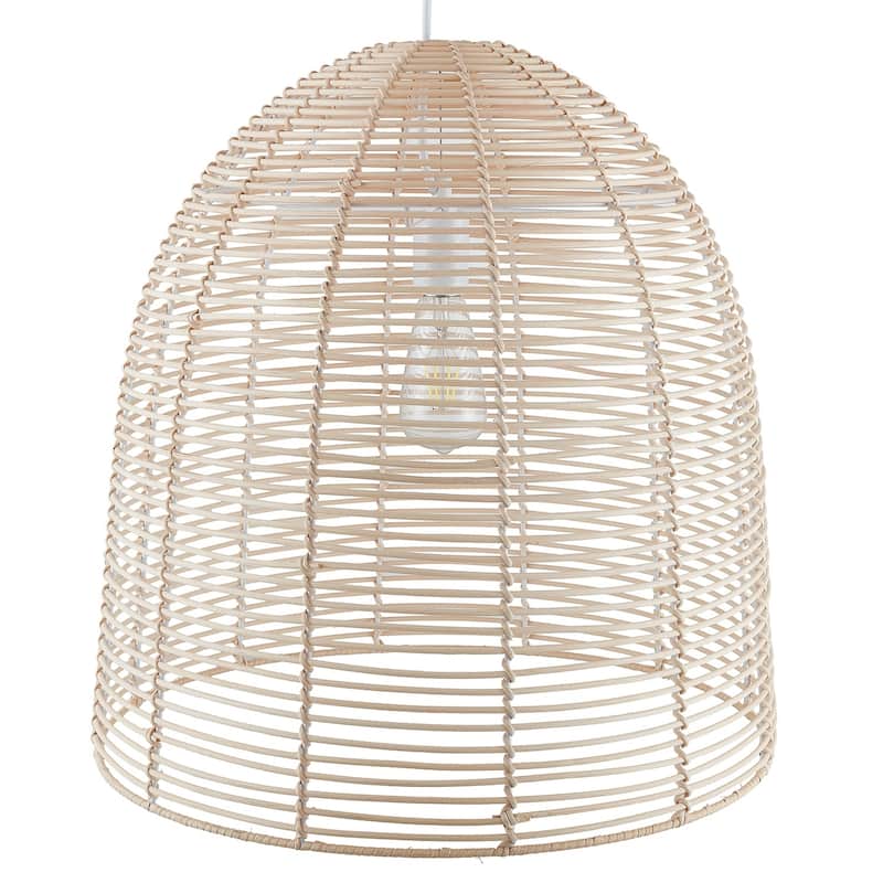SEI Furniture Eclectic Rattan Pendant Light