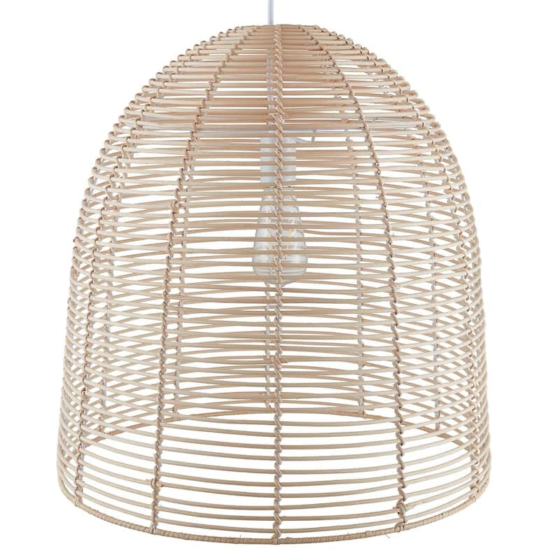 SEI Furniture Eclectic Rattan Pendant Light
