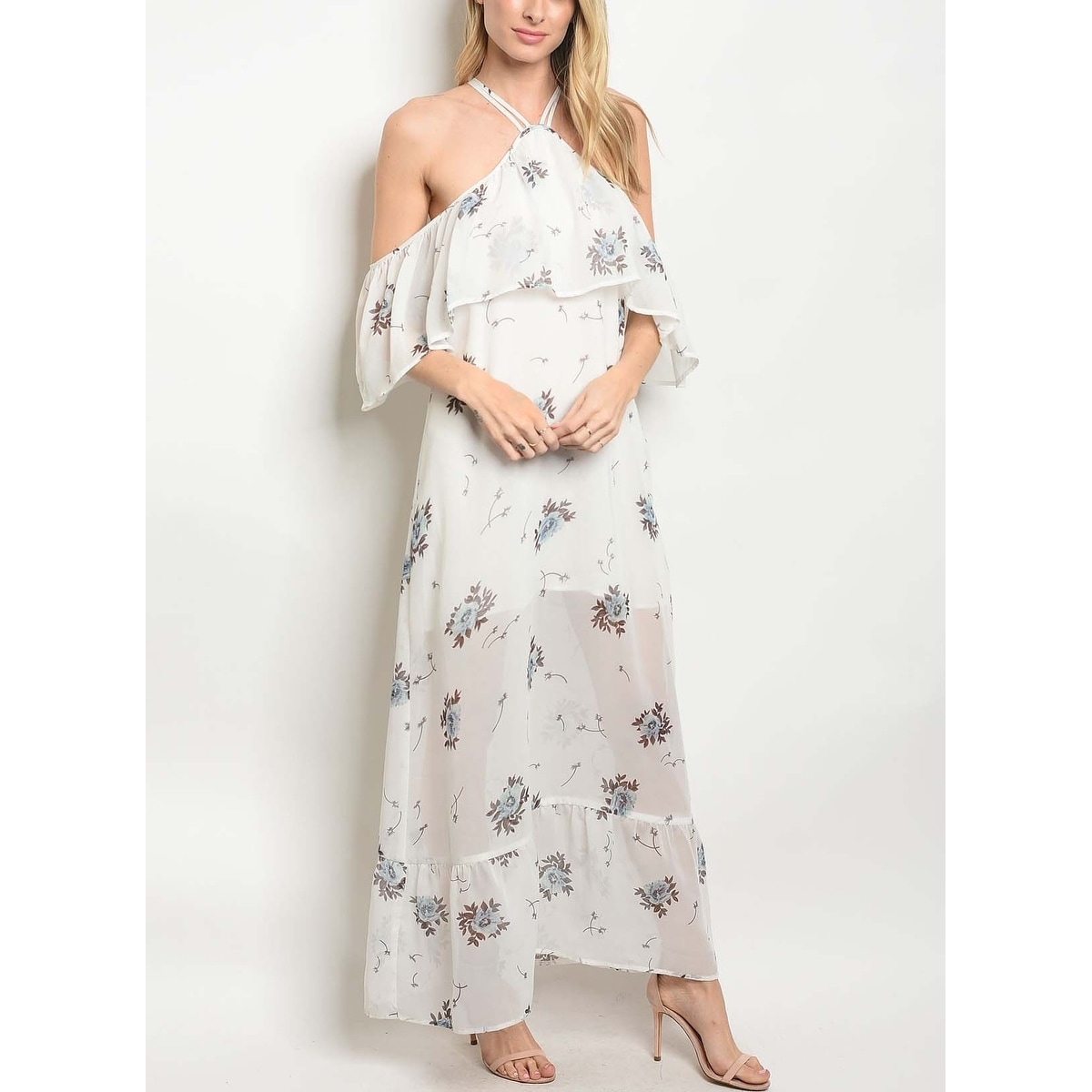 very flowy maxi dress