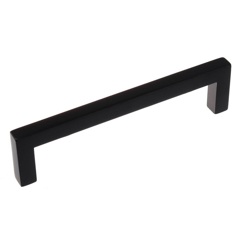 25-Pack 1.25 Diameter Flat Black Basics AB400-FB-25 Traditional Square Cabinet Knob