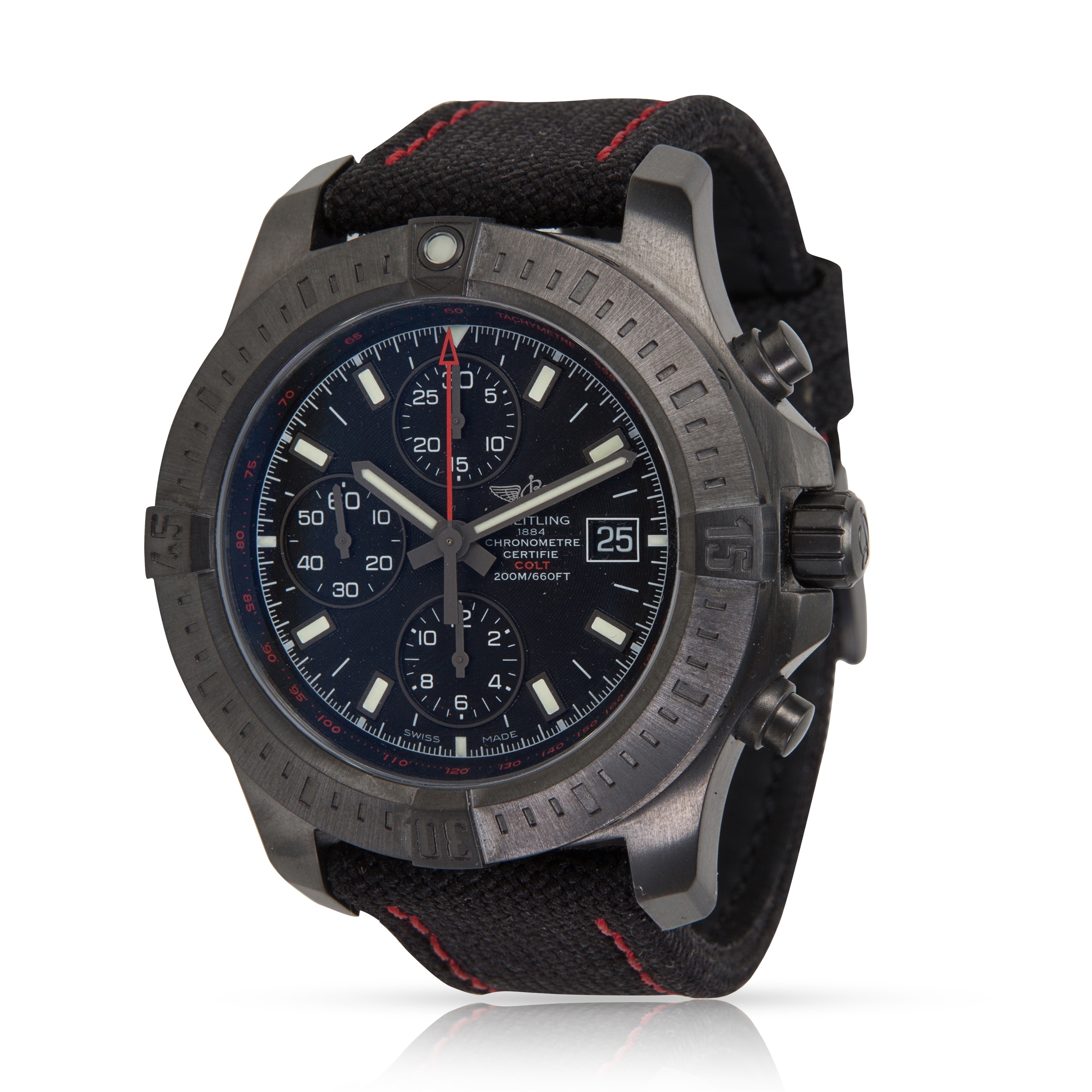 breitling colt blacksteel