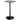 Porch & Den Alki Black/Slate Grey Finish Bar Height Pub Table