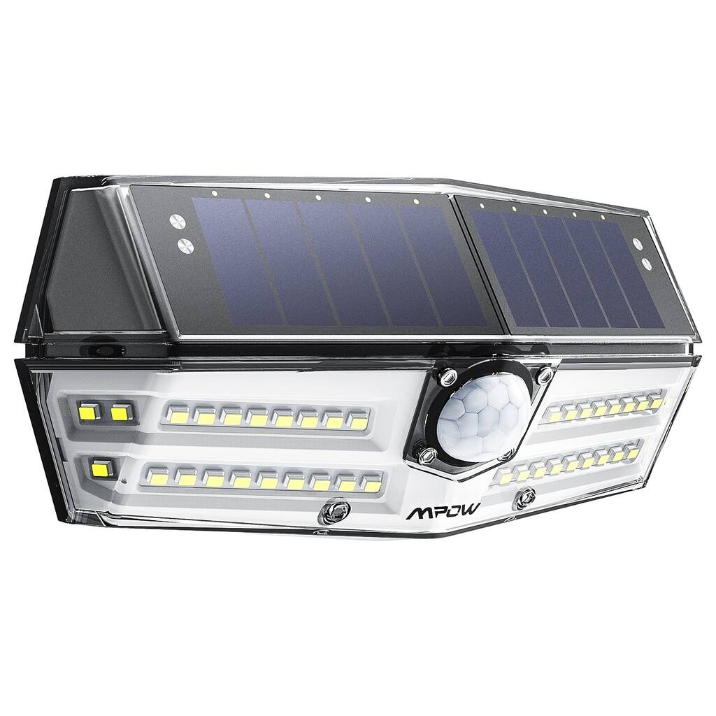 Mpow Premium 40-LED Solar Lights Outdoor Motion Sensor Lights with 24.5% High-efficient Solar Panel