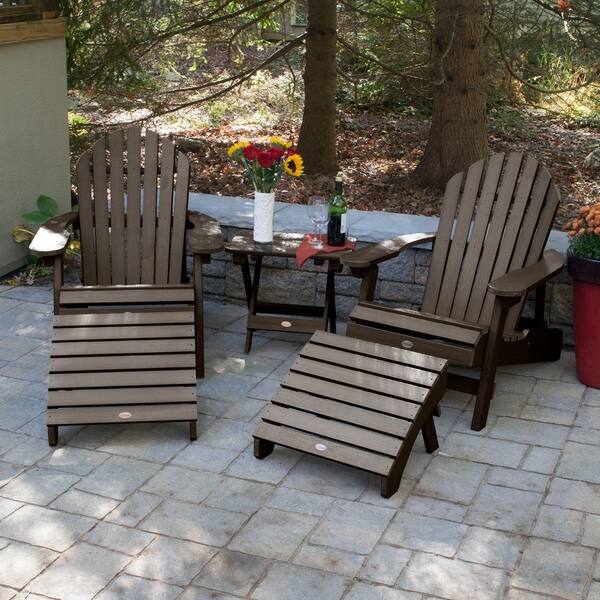 Shop Havenside Home Yorkville 2 Reclining Adirondack Chairs