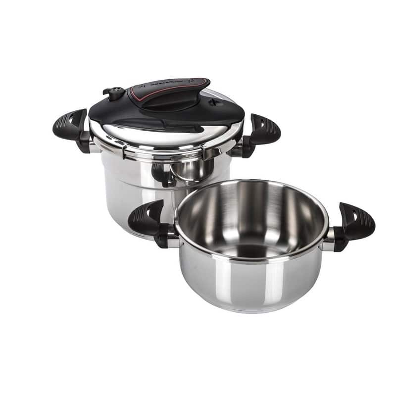 Prisma 4&6 Qts Stainless Steel Pressure Cooker