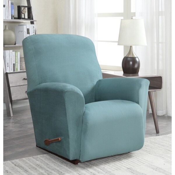 Shop Harper Lane Faux Suede Slipcover for Chair Recliner On Sale