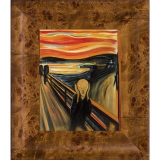 La Pastiche Edvard Munch 'The Scream' Hand Painted Oil Reproduction ...