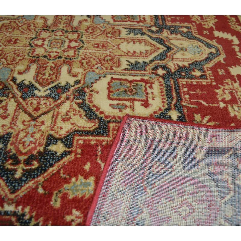 Heriz Multi Traditional Oriental Area Rug