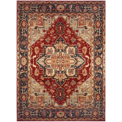 Heriz Multi Traditional Oriental Area Rug
