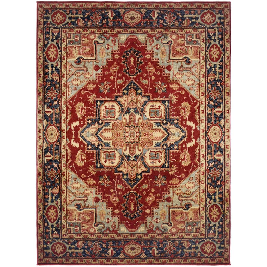 Heriz Multi Traditional Oriental Area Rug