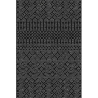 Gray Black Contemporary 2x3 Area Rug 2 X 3 Ping The Best Deals On Rugs