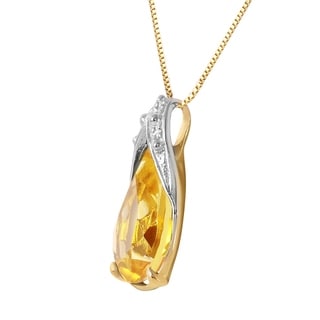 Details about   0.87 CTW 14K Solid Rose gold fine Flower Stem Citrine Peridot Necklace 16-24"