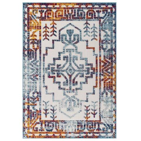 Reflect Nyssa Geometric Southwestern Indoor and Outdoor Area Rug