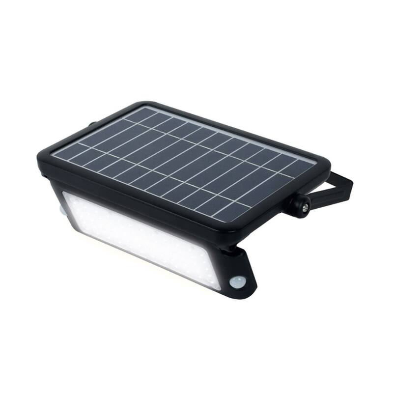 10W Solar Guardian PIR Wall Light, 1080lm, 4000K, IP65, Black