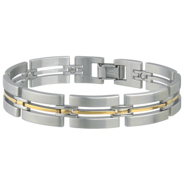 Sabona Men's Bracelet - Executive Stainless / Rubber - Magnetic - Billy's  Western Wear