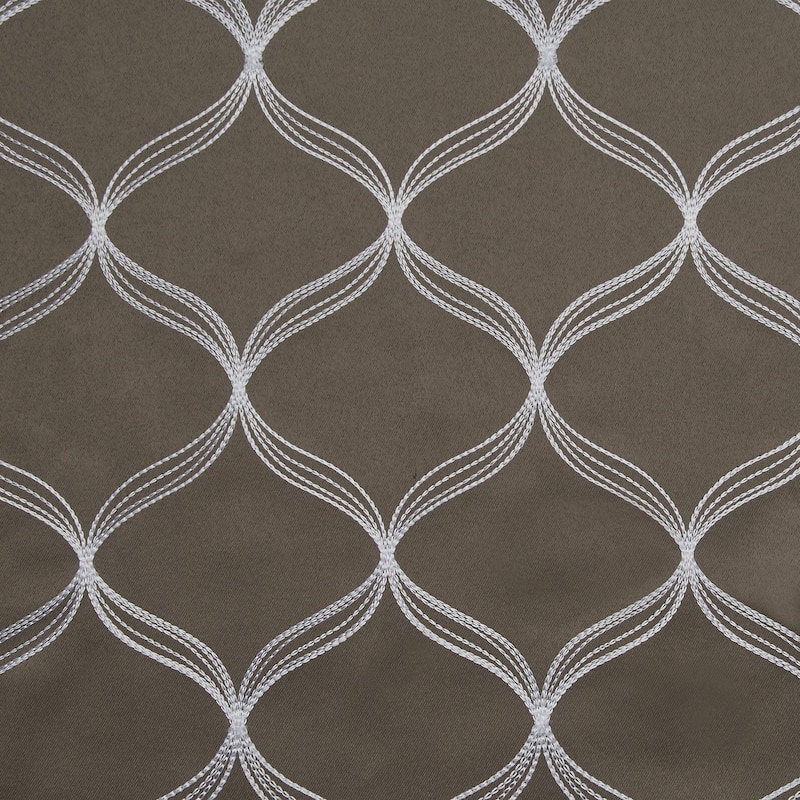 ATI Home Amelia Woven Blackout Grommet-top Curtain Panel Pair
