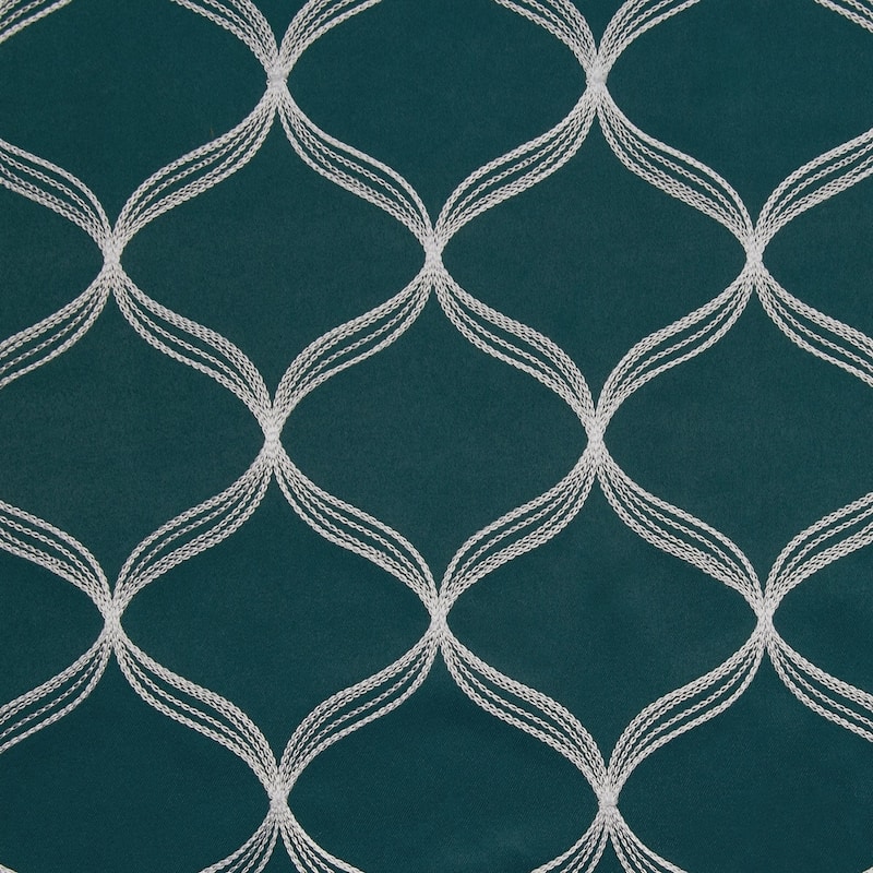 ATI Home Amelia Woven Blackout Grommet-top Curtain Panel Pair
