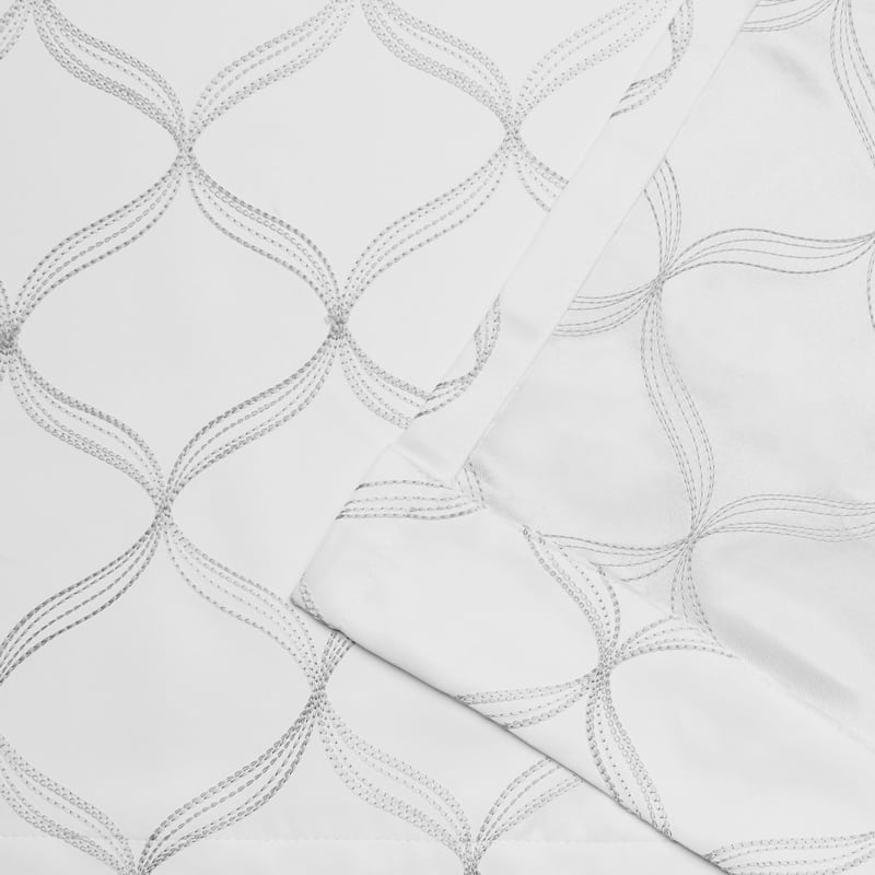 ATI Home Amelia Woven Blackout Grommet-top Curtain Panel Pair