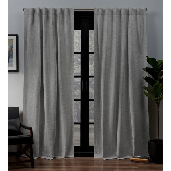 Shop Porch Den Bates Woven Blackout Curtain Panel Pair On Sale