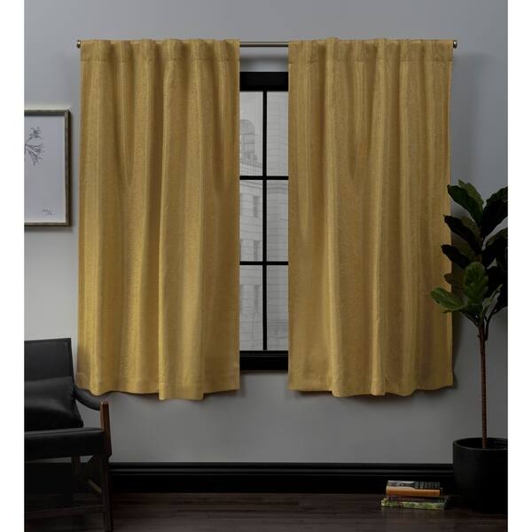 Shop Porch Den Bates Woven Blackout Curtain Panel Pair On Sale