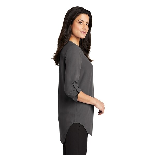 black tunic blouses