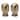 Royal Designs Top Rounded Cylindar Antique Brass Lamp Finial, Set of 2