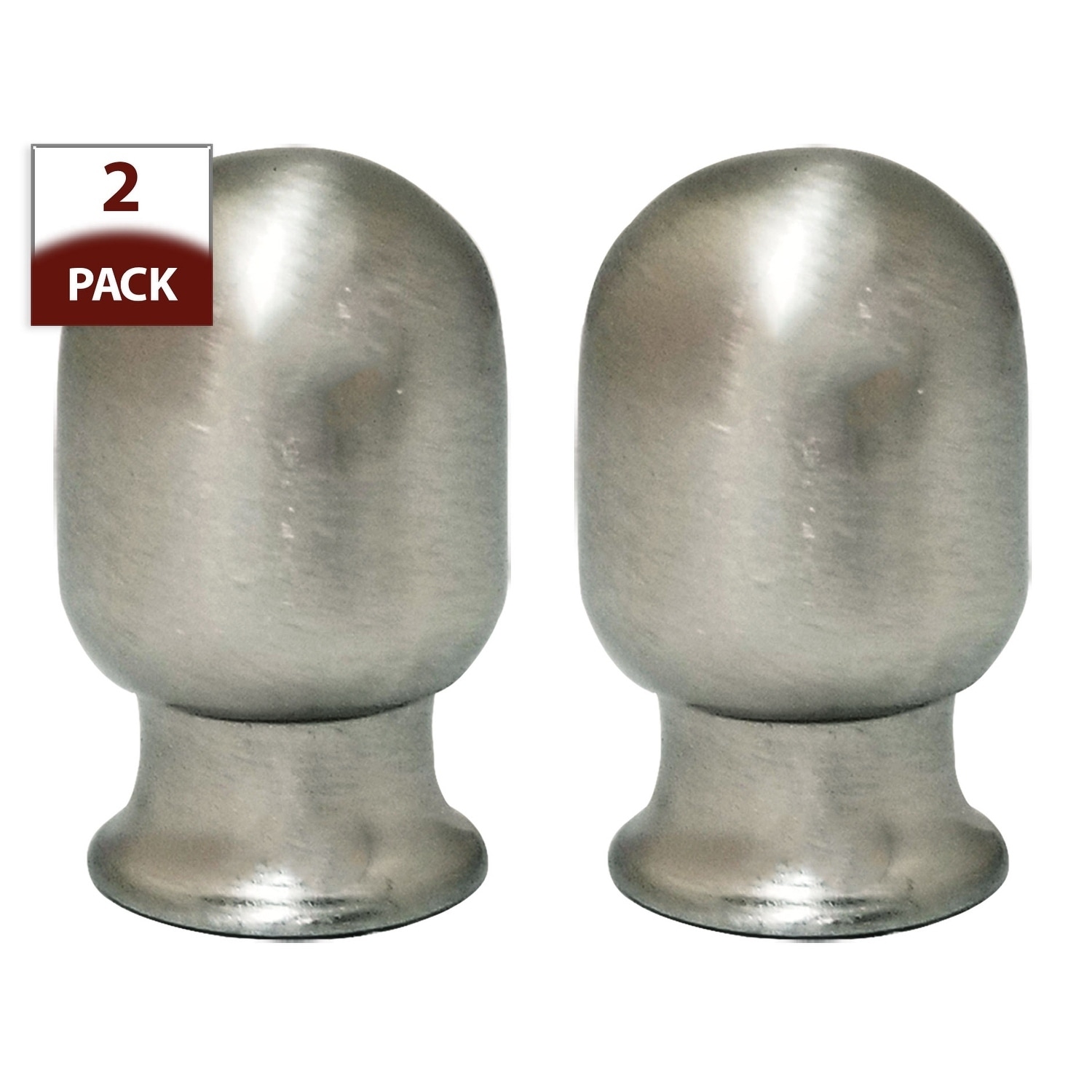 nickel lamp finial