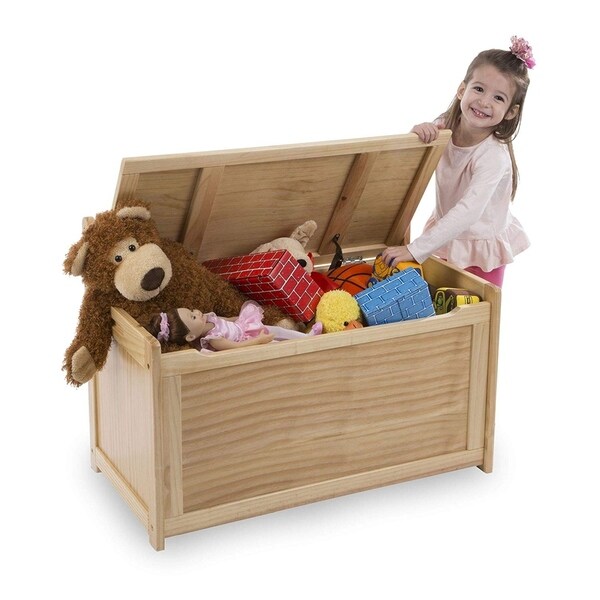 wooden toy basket