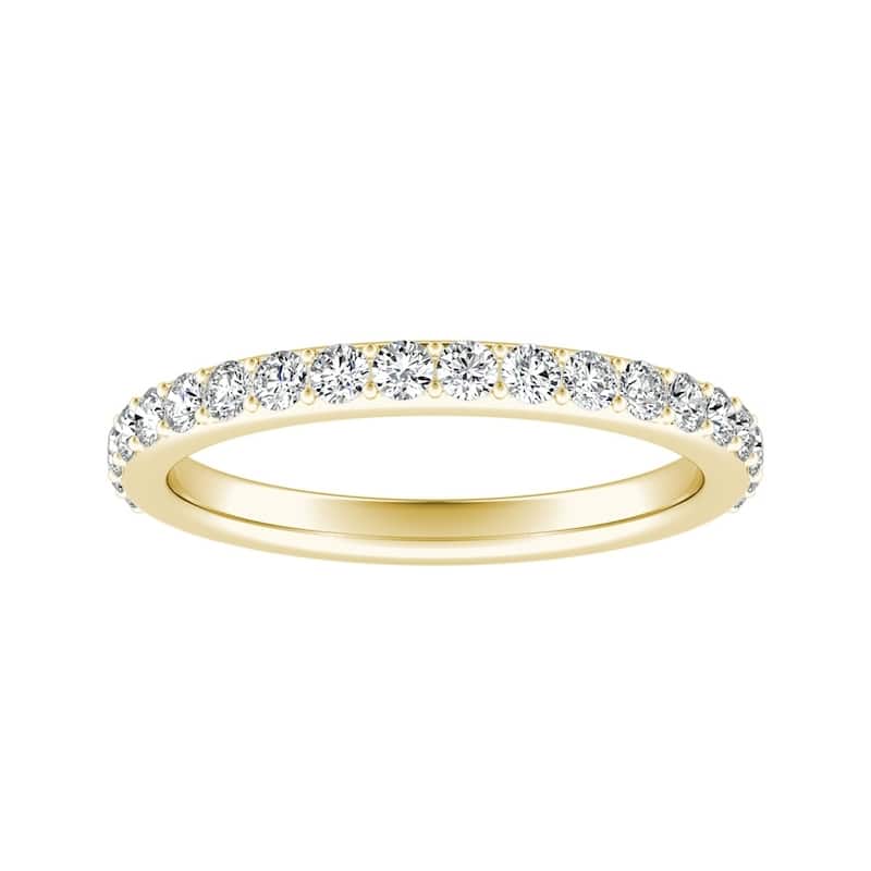 Auriya 3/8ctw Classic Diamond Wedding Band 18k Gold
