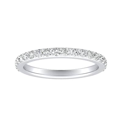Auriya 3/8ctw Classic Diamond Wedding Band 18k Gold
