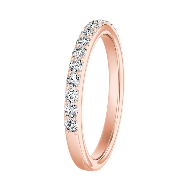 Auriya 3/8ctw Classic Diamond Wedding Band 14k Gold