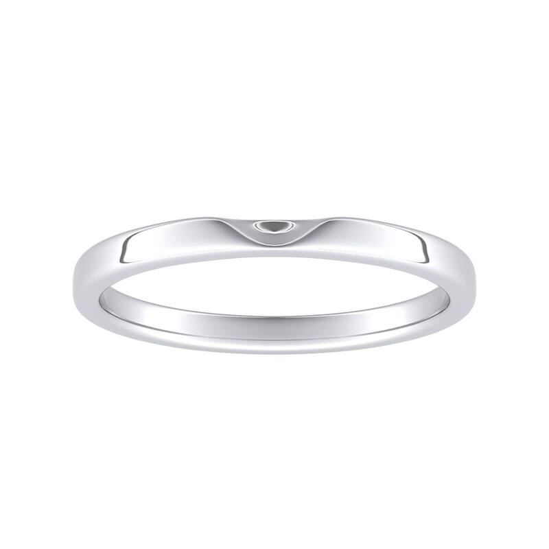 Auriya Classic Platinum Wedding Band