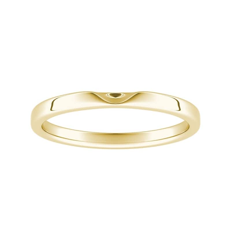 Auriya Classic 14k Gold Wedding Band