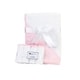 preview thumbnail 3 of 3, Hooded Baby Towel with WashCloth Bundle Pink