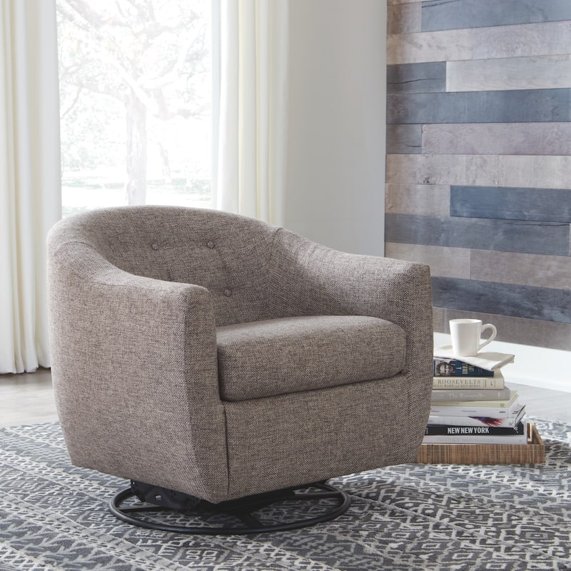 Upshur Swivel Glider Accent Chair