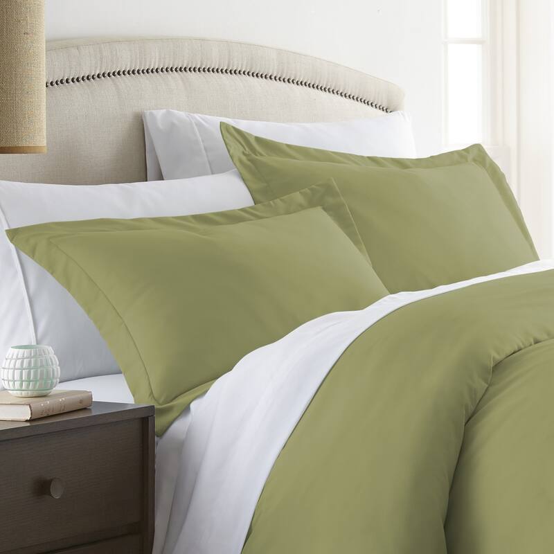 Soft Essentials Premium Ultra Soft 2 Piece Pillow Sham Set - Sage - King