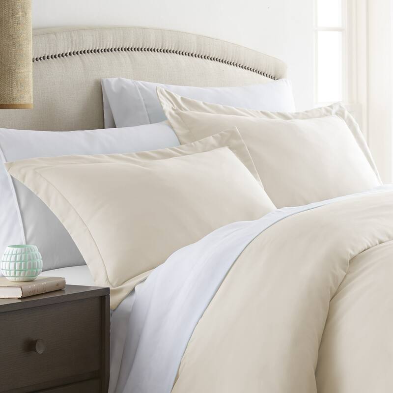 Soft Essentials Premium Ultra Soft 2 Piece Pillow Sham Set - Ivory - Standard