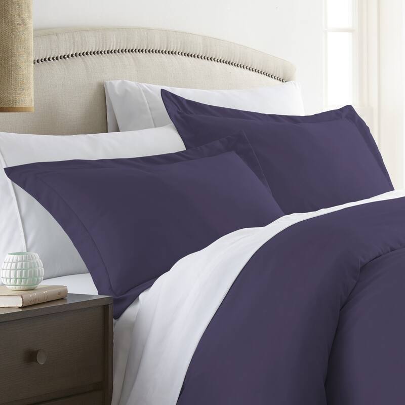 Soft Essentials Premium Ultra Soft 2 Piece Pillow Sham Set - Purple - King