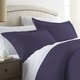preview thumbnail 1 of 12, Becky Cameron Premium Ultra Soft 2 Piece Pillow Sham Set Purple - King