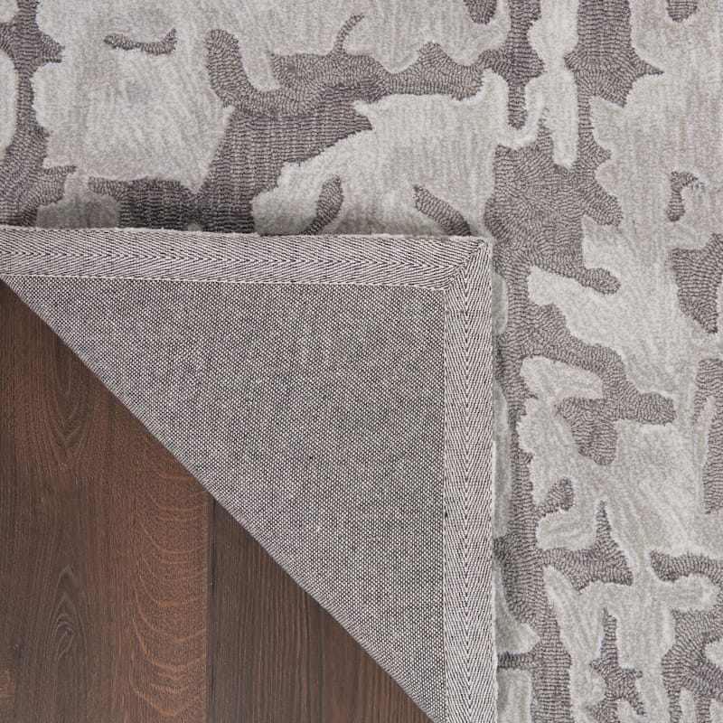 Nourison Symmetry Silver Area Rug