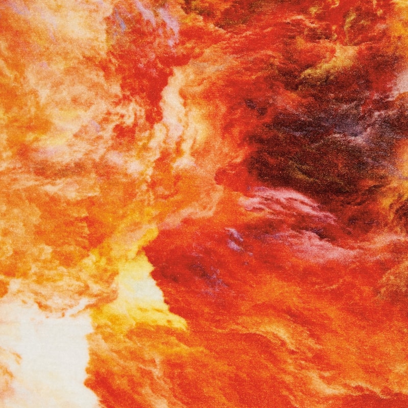 Nourison Le Reve Red Flame Area Rug
