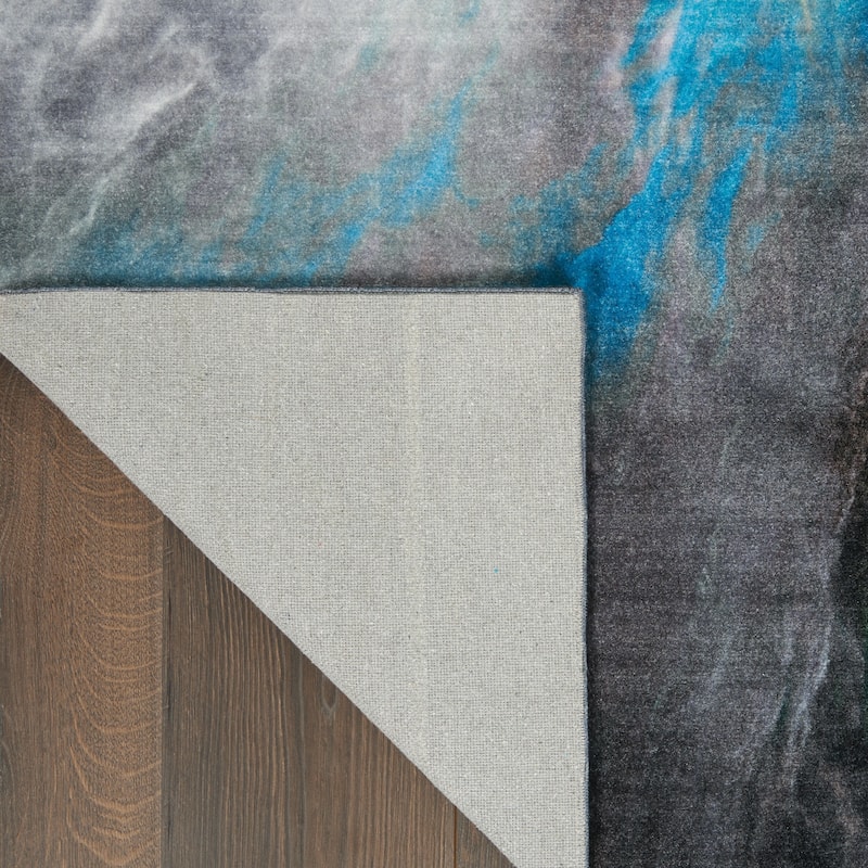 Nourison Le Reve Blue Grey Area Rug