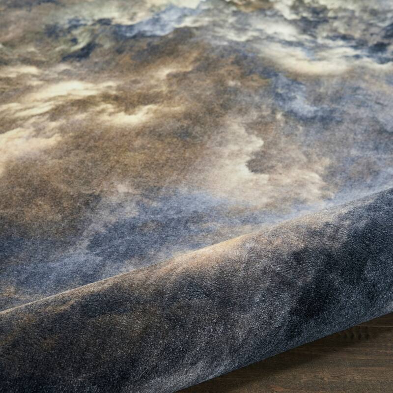 Nourison Le Reve Distressed Abstract Area Rug