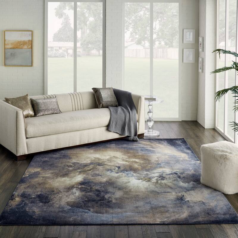 Nourison Le Reve Distressed Abstract Area Rug
