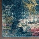 preview thumbnail 6 of 32, Nourison Fusion Multicolor Abstract Shag Rug