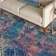 preview thumbnail 17 of 32, Nourison Fusion Multicolor Abstract Shag Rug