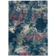 preview thumbnail 14 of 32, Nourison Fusion Multicolor Abstract Shag Rug