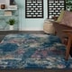 preview thumbnail 1 of 32, Nourison Fusion Multicolor Abstract Shag Rug