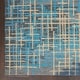 preview thumbnail 6 of 5, Nourison Symmetry Blue/Beige Area Rug