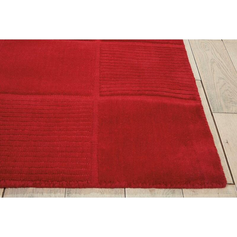 Nourison Westport Solid Geometric Hand-tufted Area Rug